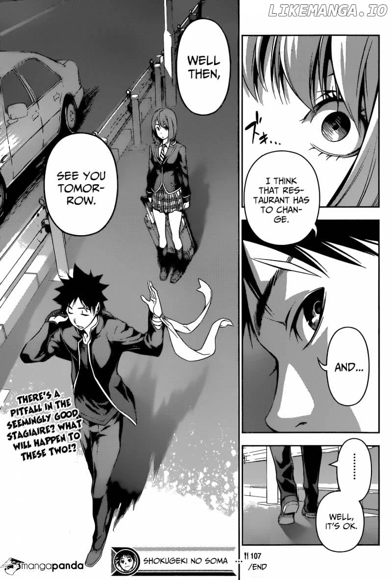 Shokugeki no Soma chapter 107 - page 20