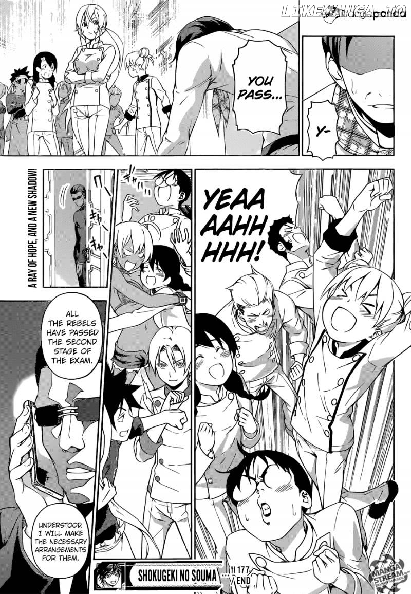 Shokugeki no Soma chapter 177 - page 19