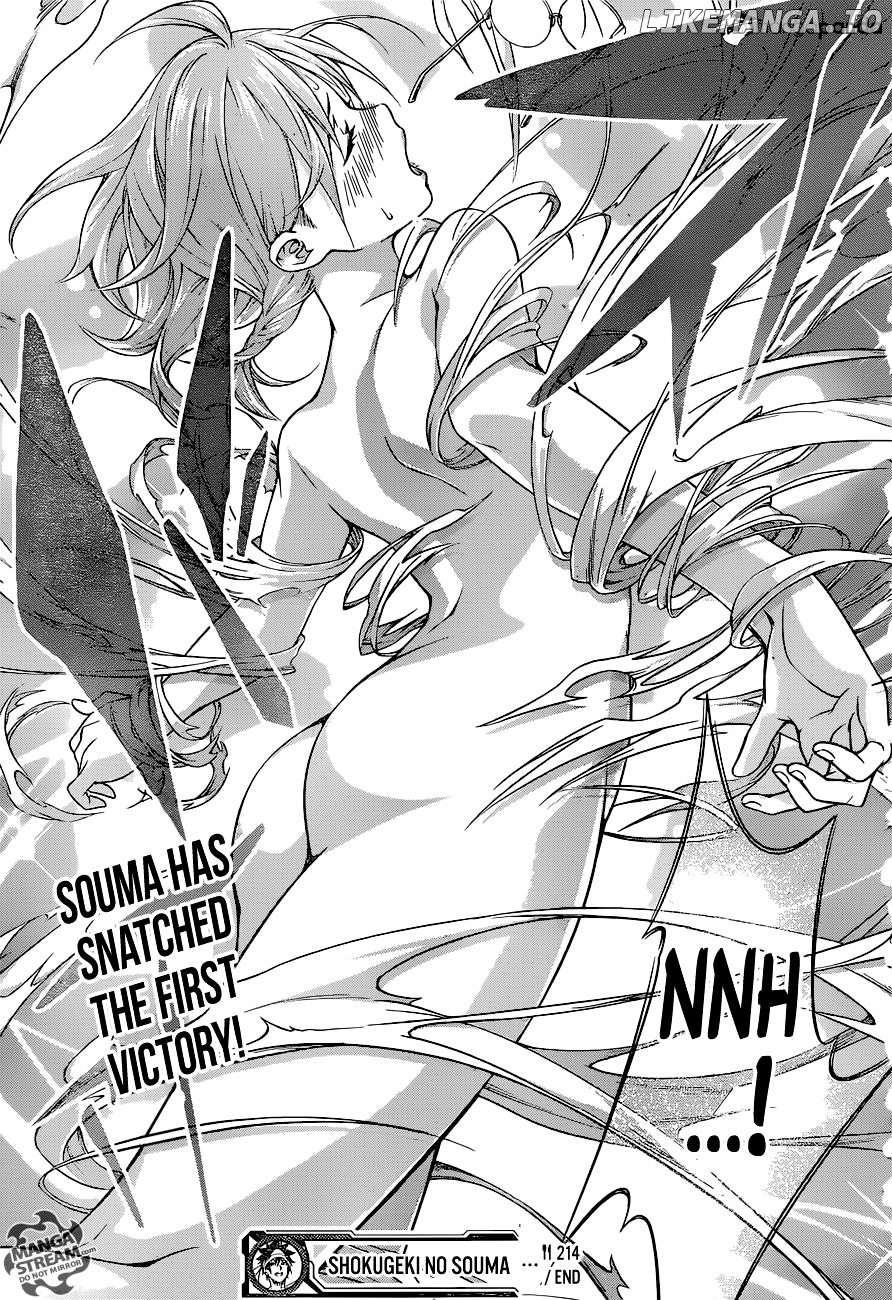 Shokugeki no Soma chapter 214 - page 19