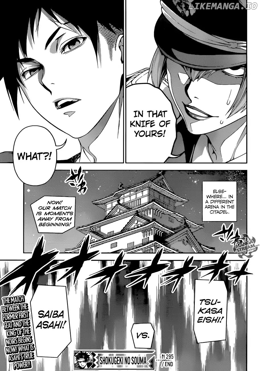 Shokugeki no Soma chapter 295 - page 18