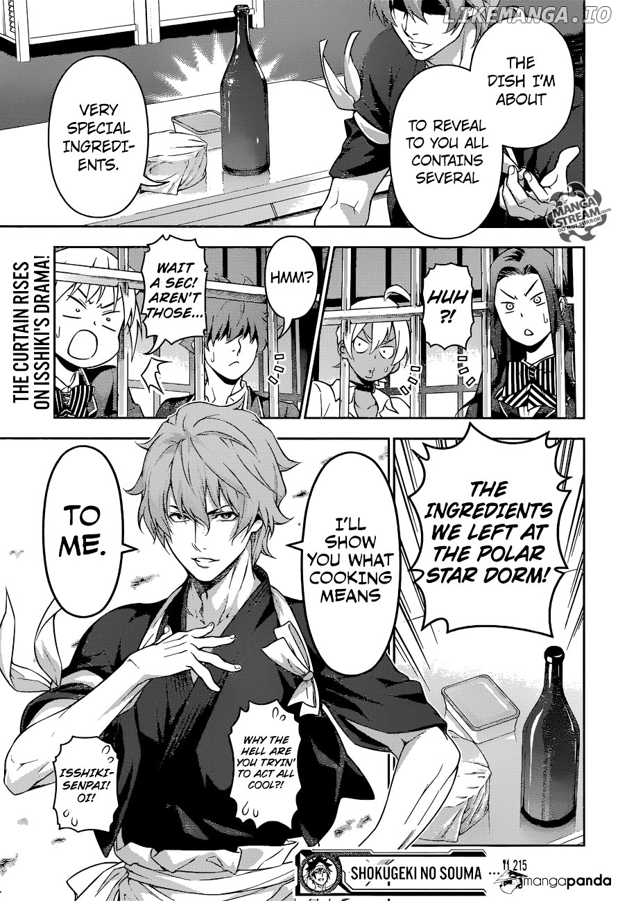 Shokugeki no Soma chapter 215 - page 18