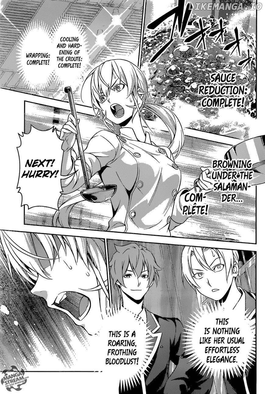Shokugeki no Soma chapter 259 - page 14