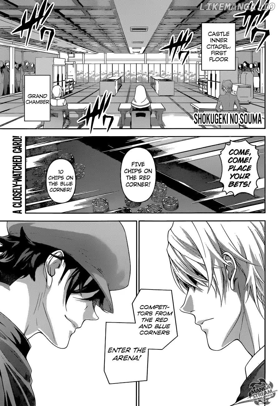 Shokugeki no Soma chapter 296 - page 1