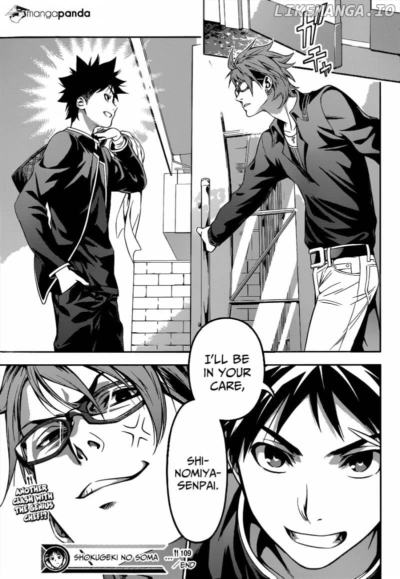Shokugeki no Soma chapter 109 - page 20