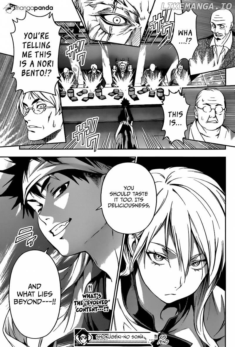 Shokugeki no Soma chapter 65 - page 20