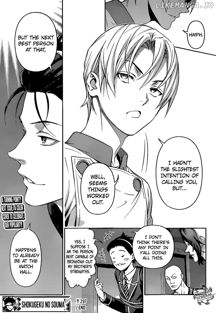 Shokugeki no Soma chapter 297 - page 20