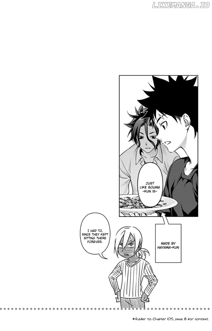 Shokugeki no Soma chapter 109.5 - page 6