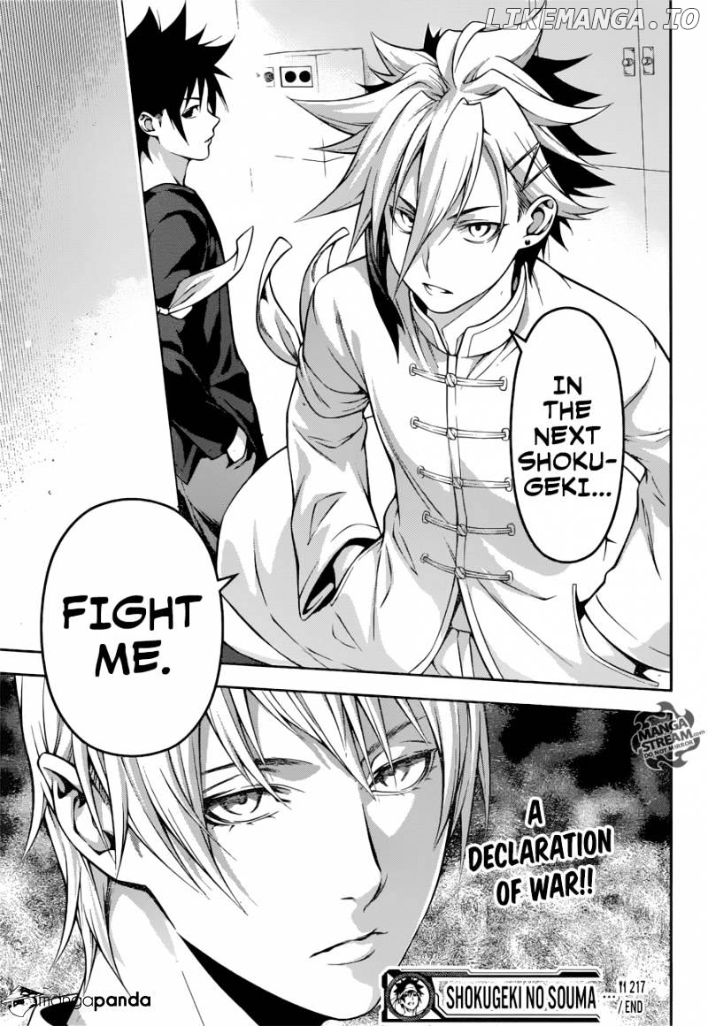 Shokugeki no Soma chapter 217 - page 20