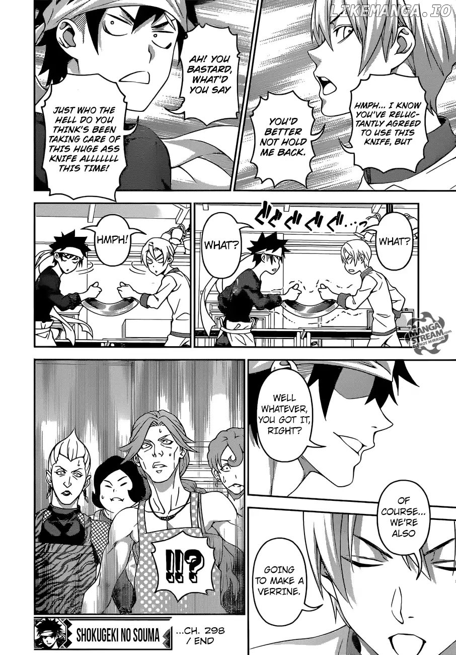 Shokugeki no Soma chapter 298 - page 20