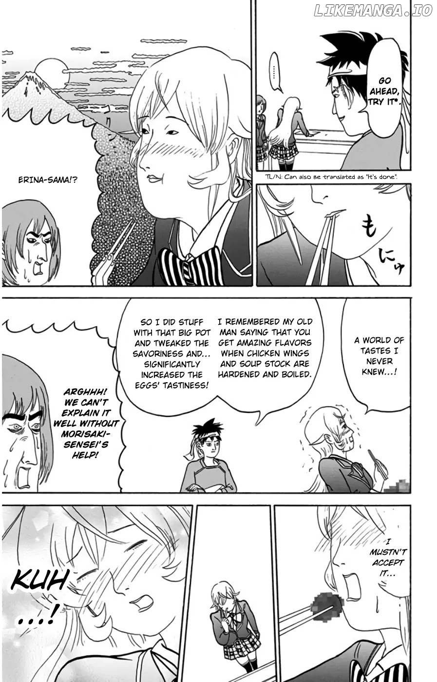 Shokugeki no Soma chapter 109.6 - page 12