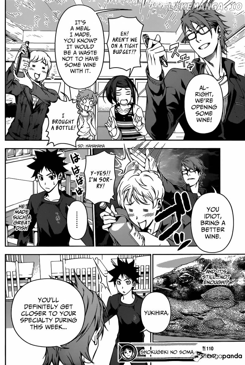 Shokugeki no Soma chapter 110 - page 19