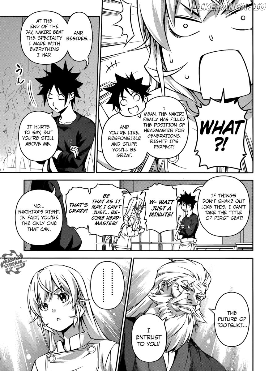Shokugeki no Soma chapter 263 - page 15