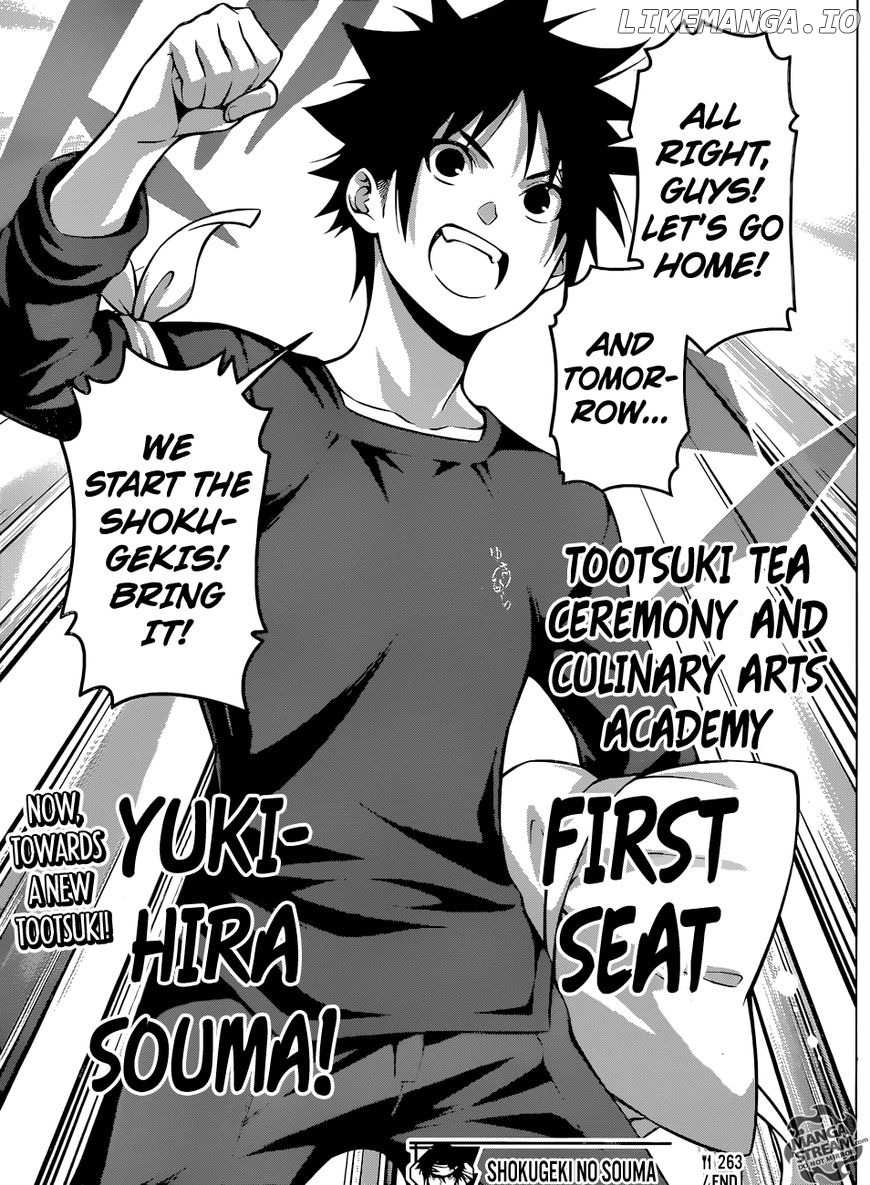Shokugeki no Soma chapter 263 - page 19