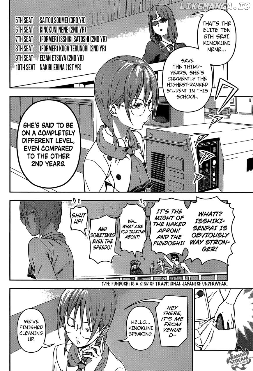Shokugeki no Soma chapter 154 - page 5