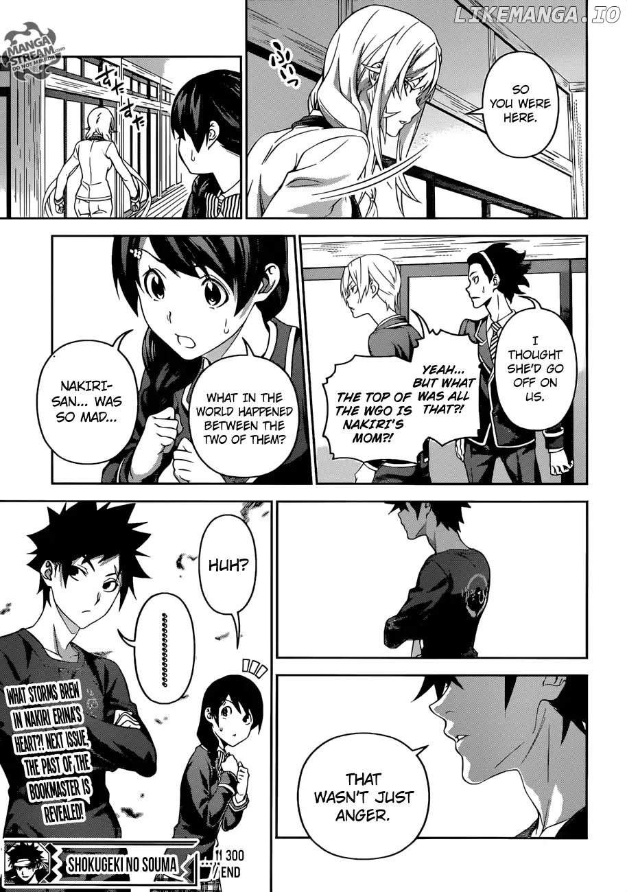 Shokugeki no Soma chapter 300 - page 20