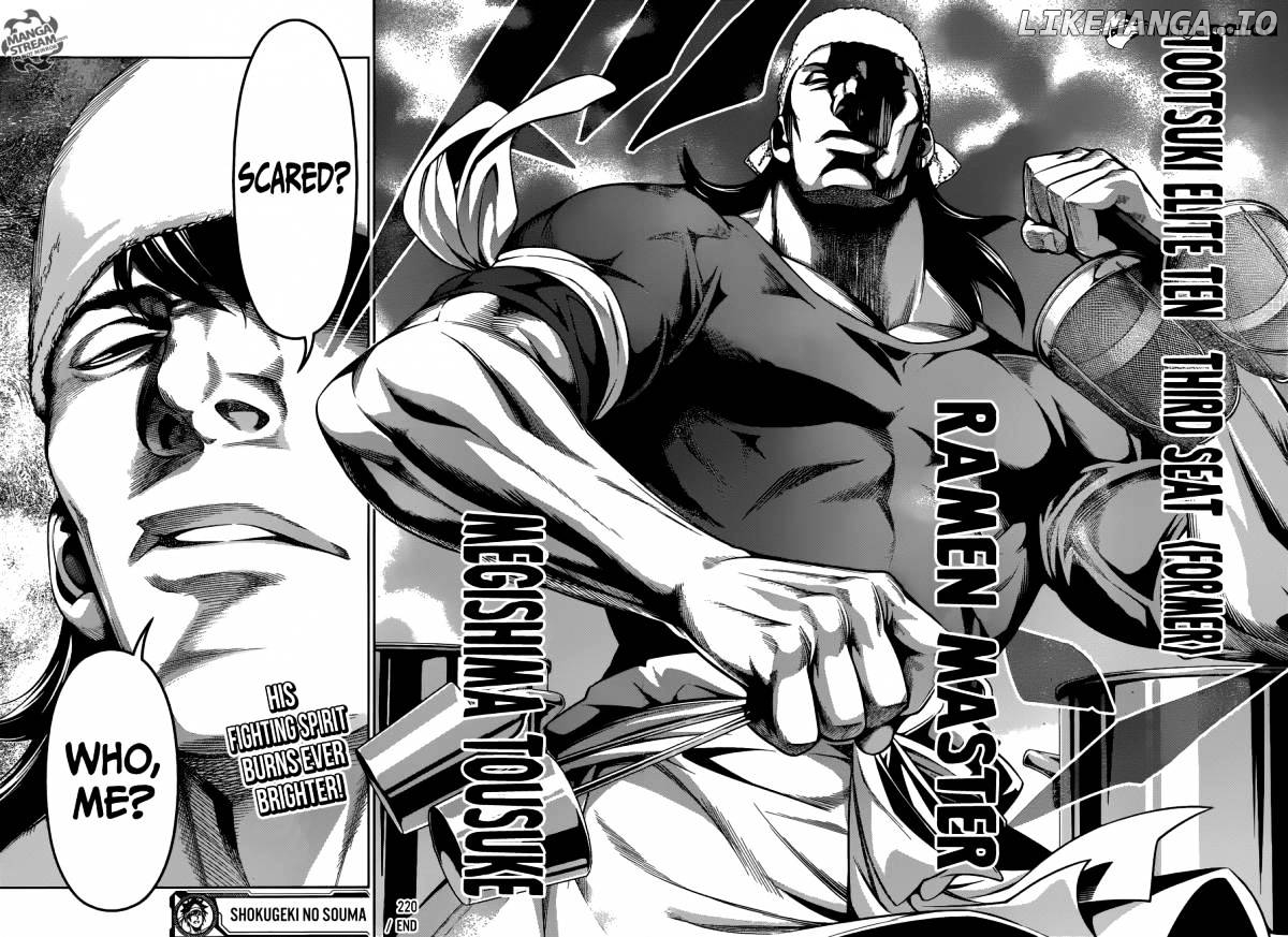 Shokugeki no Soma chapter 220 - page 20