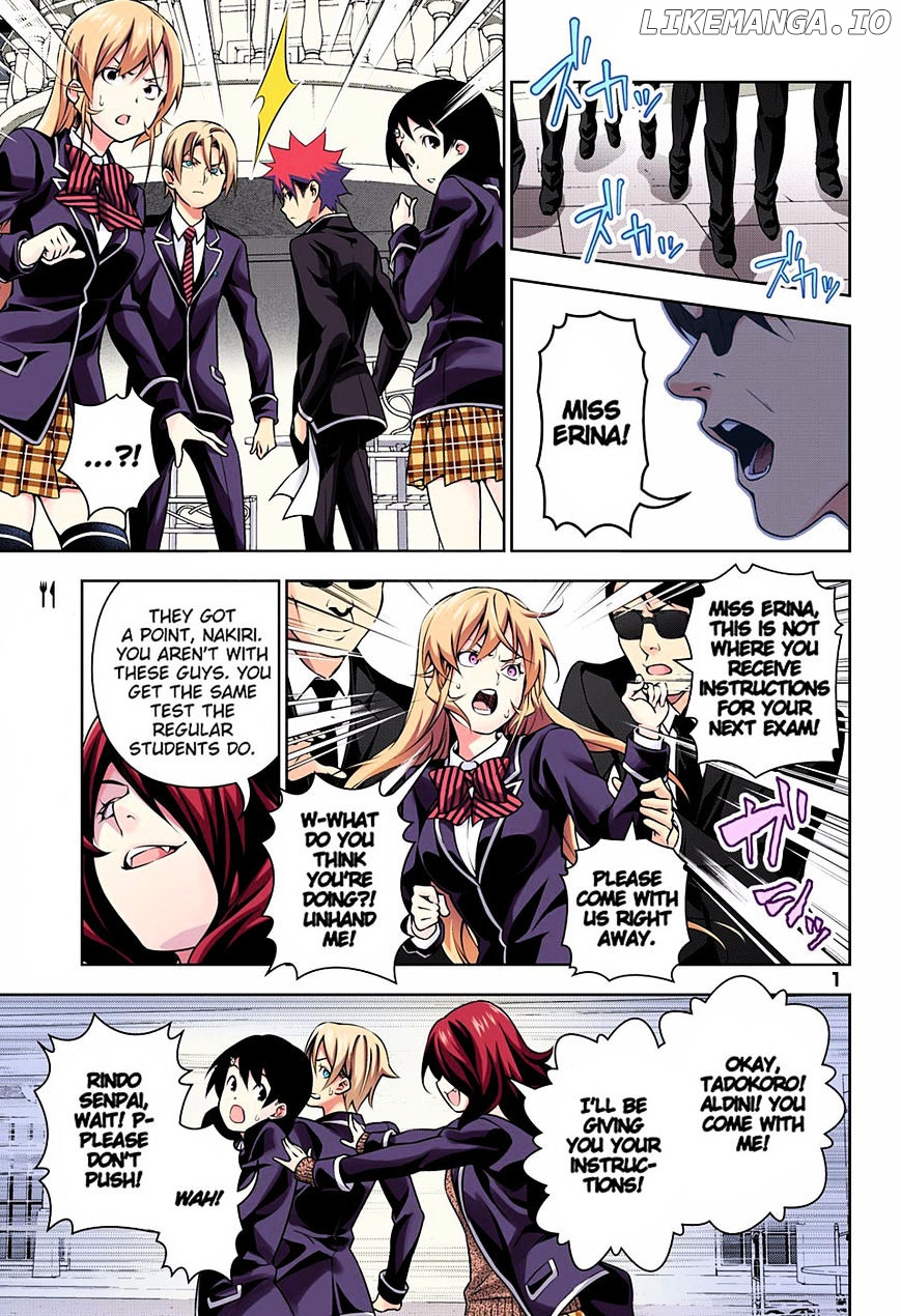 Shokugeki no Soma chapter 180.1 - page 3
