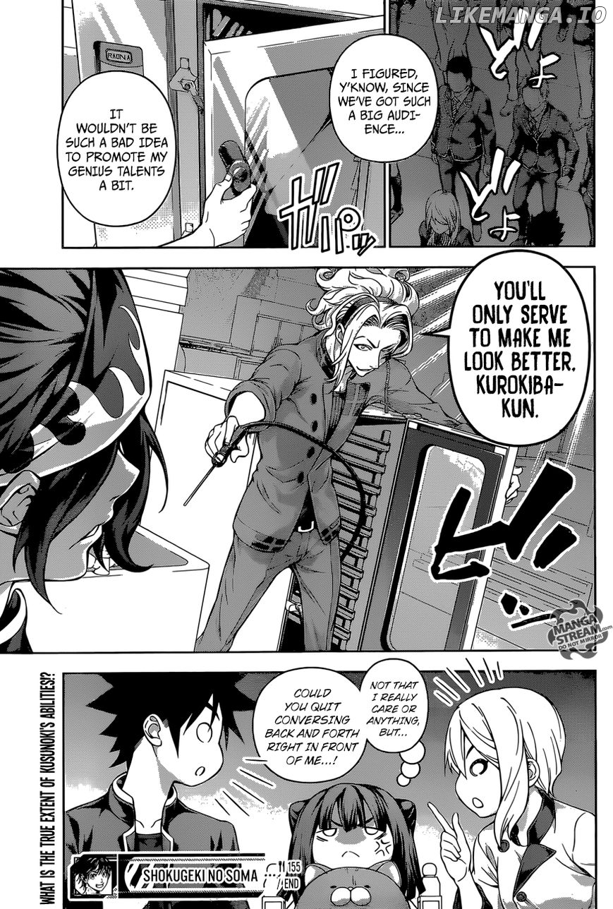 Shokugeki no Soma chapter 155 - page 20