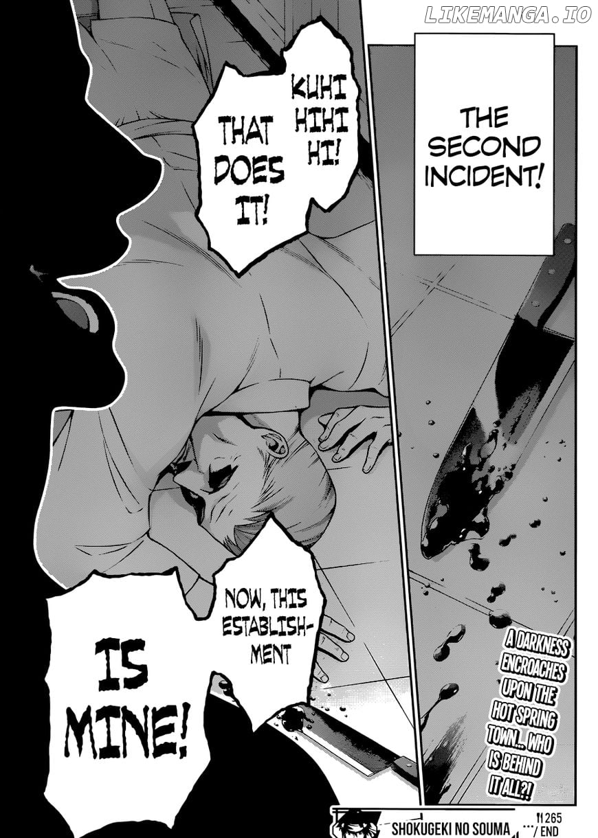 Shokugeki no Soma chapter 265 - page 20