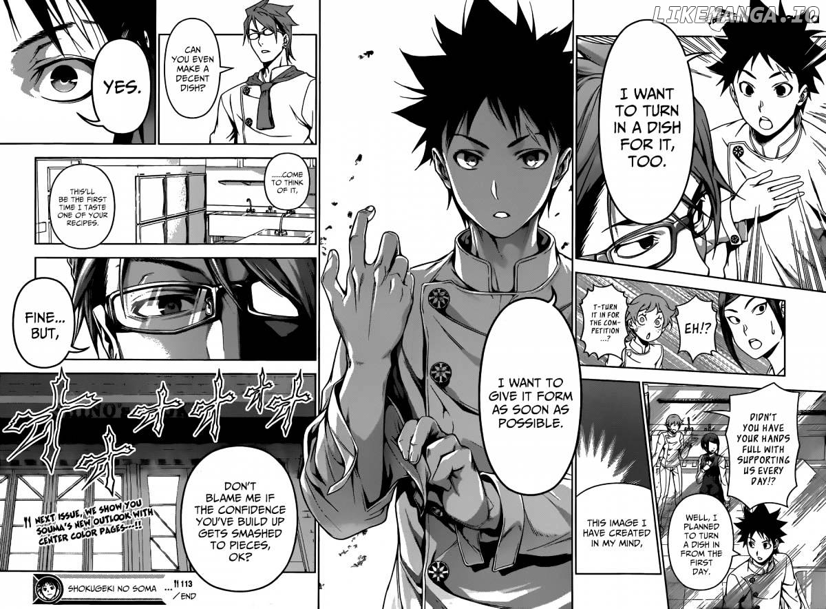 Shokugeki no Soma chapter 113 - page 20