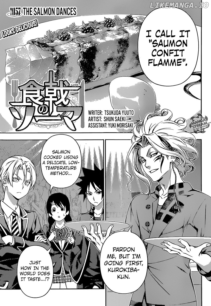 Shokugeki no Soma chapter 157 - page 1