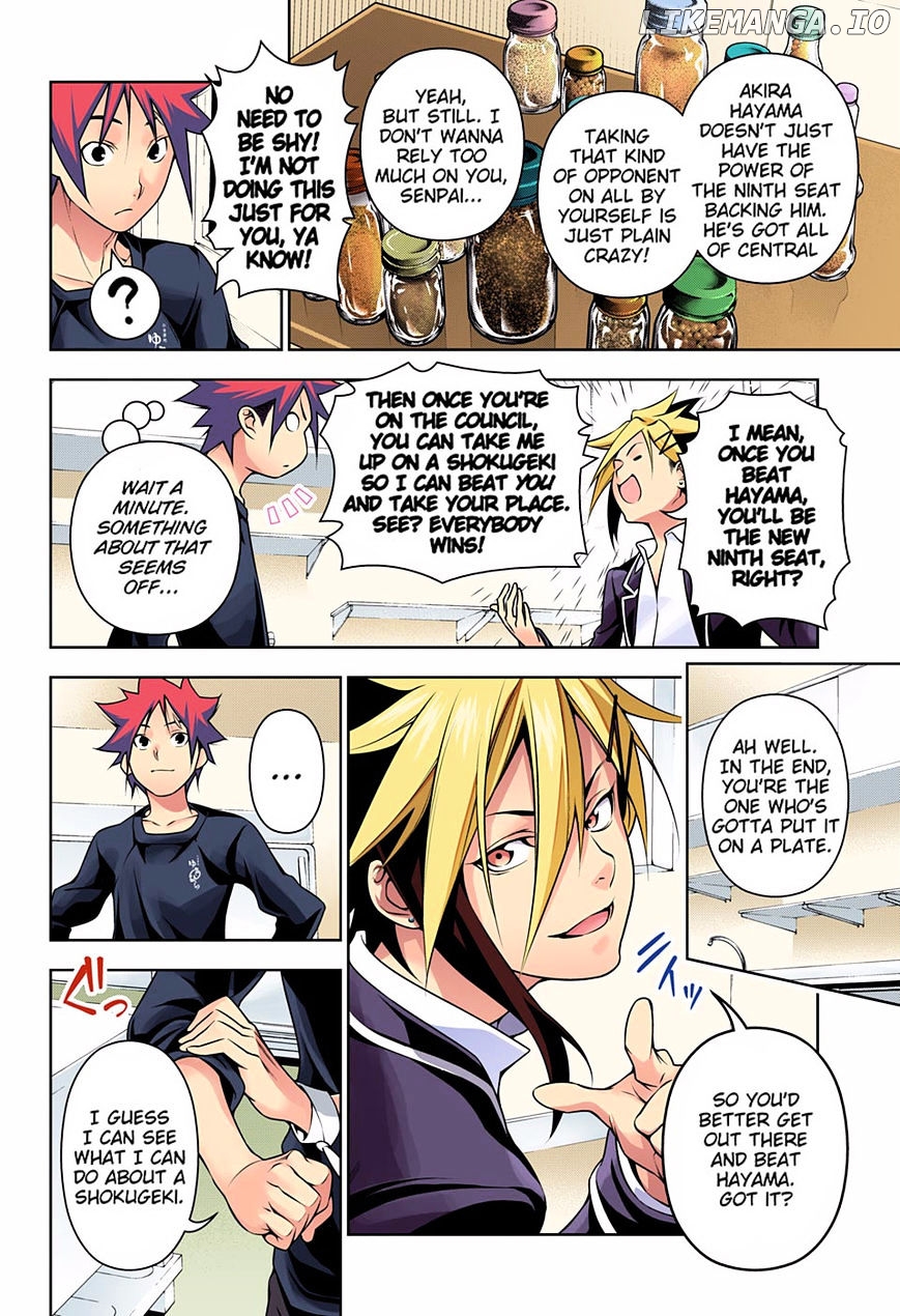 Shokugeki no Soma chapter 181.1 - page 10