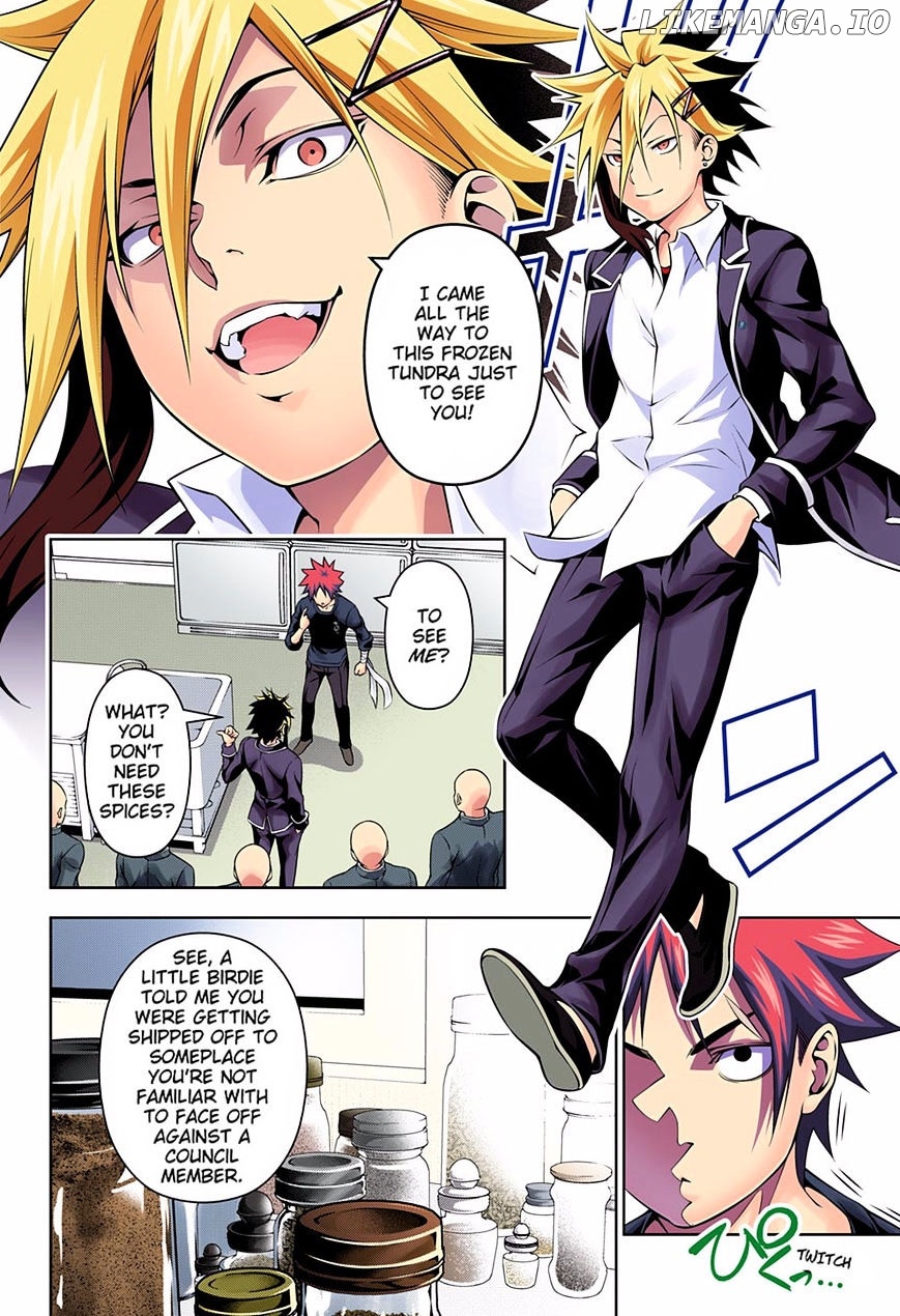 Shokugeki no Soma chapter 181.1 - page 4