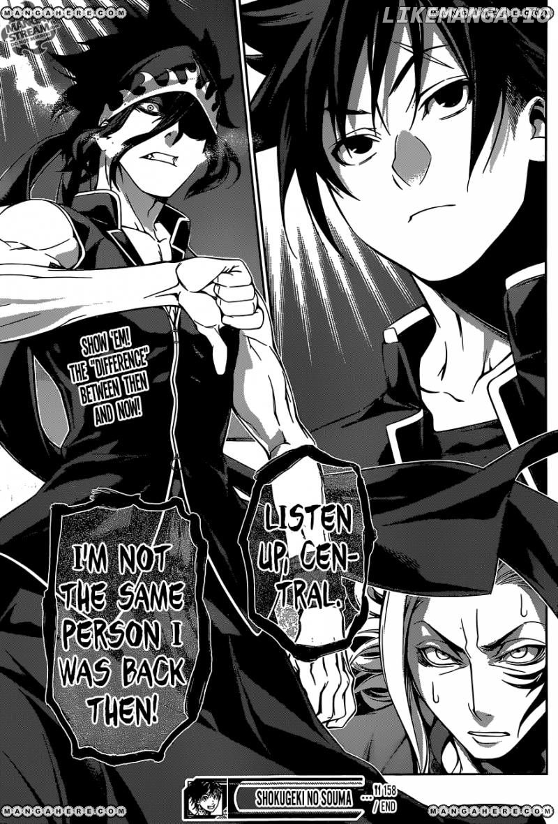 Shokugeki no Soma chapter 158 - page 19
