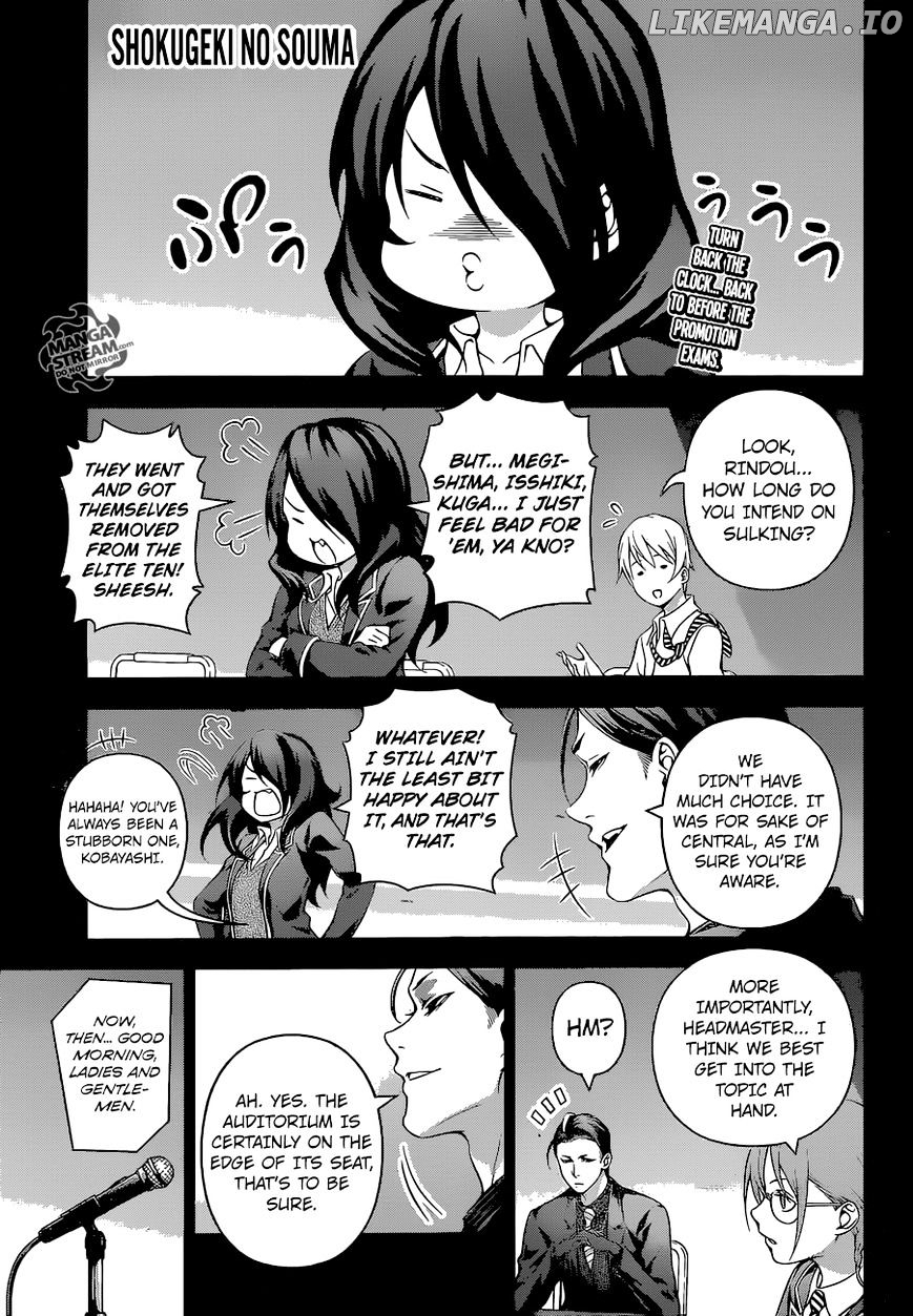 Shokugeki no Soma chapter 182 - page 1