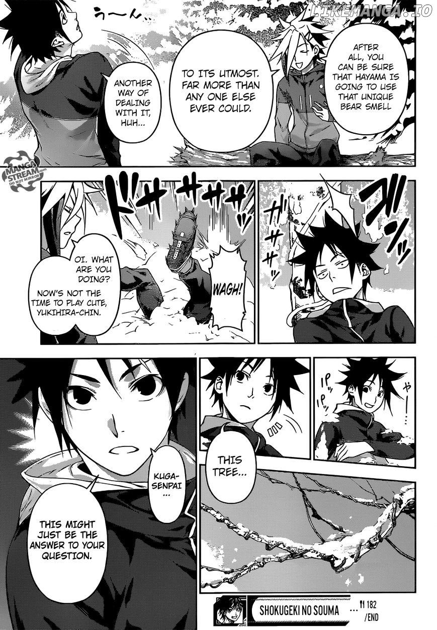 Shokugeki no Soma chapter 182 - page 19