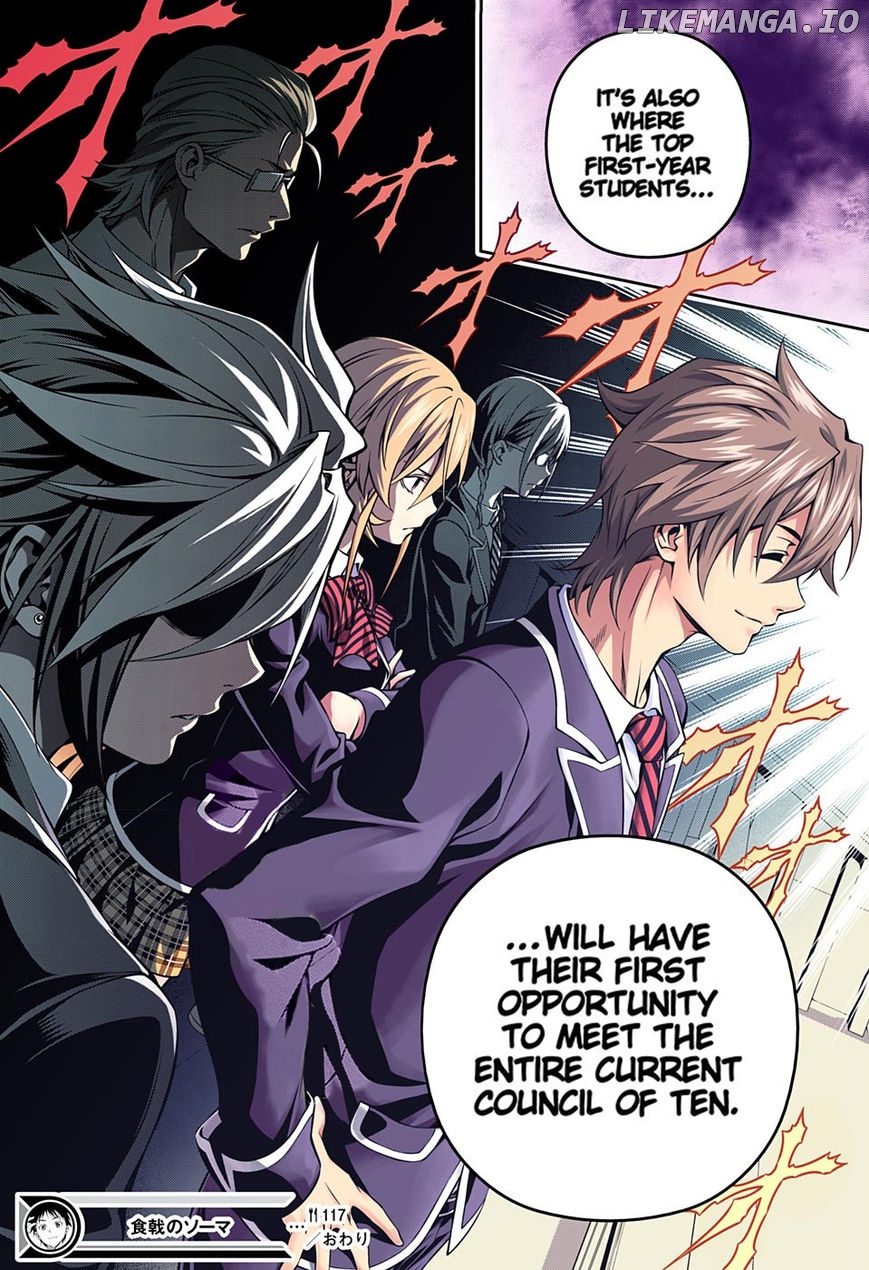 Shokugeki no Soma chapter 117.1 - page 19