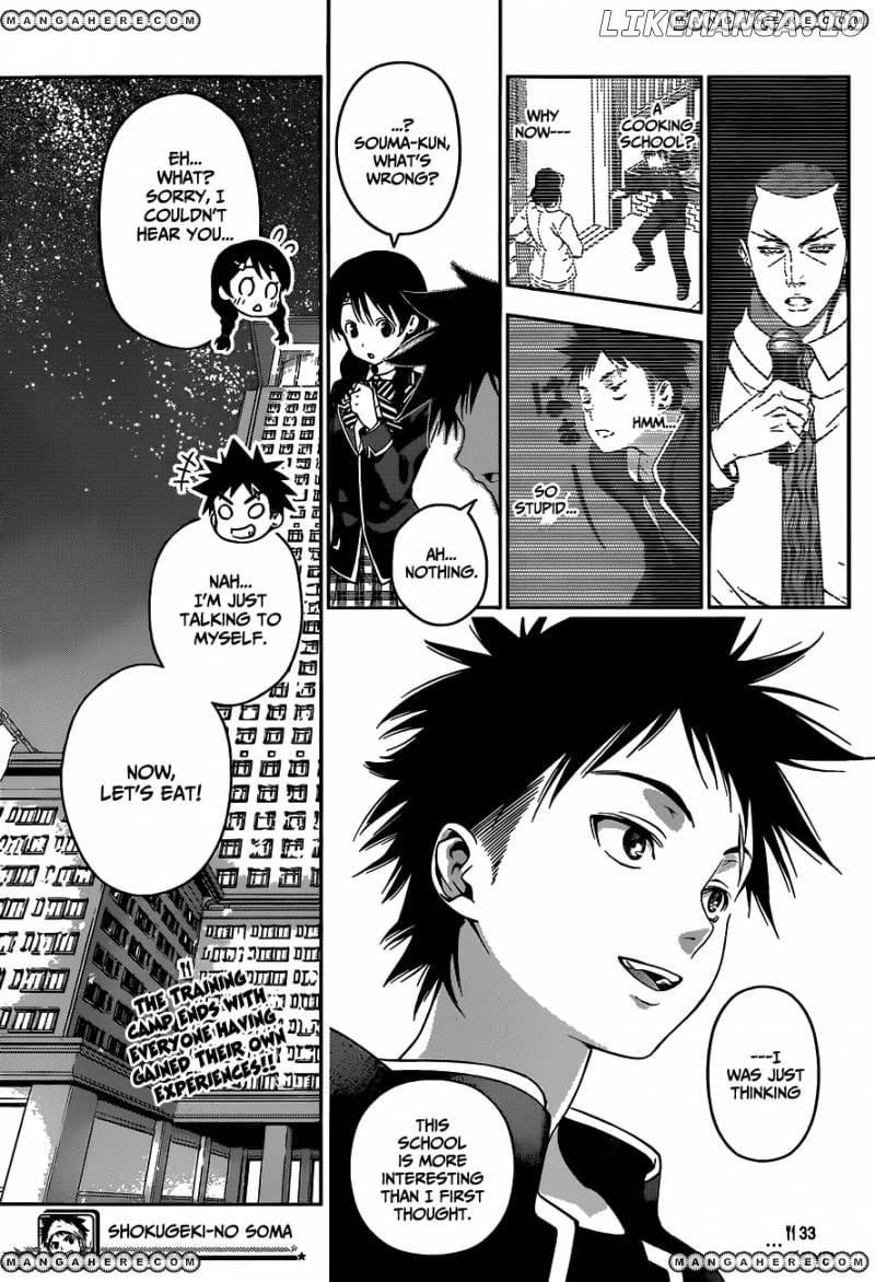 Shokugeki no Soma chapter 33 - page 21