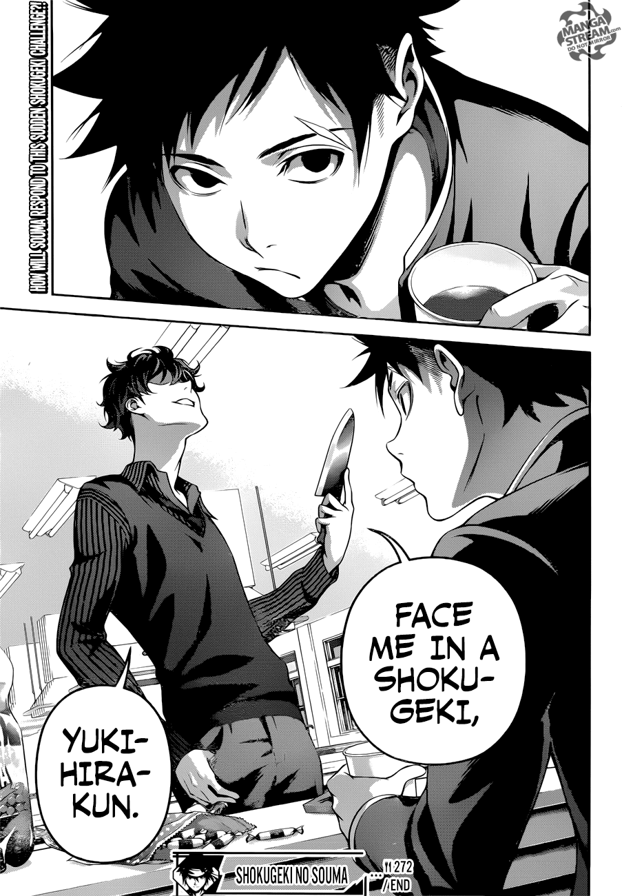 Shokugeki no Soma chapter 272 - page 20