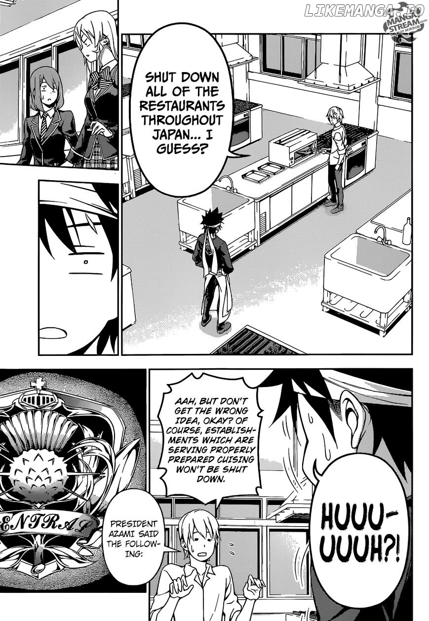 Shokugeki no Soma chapter 163 - page 17