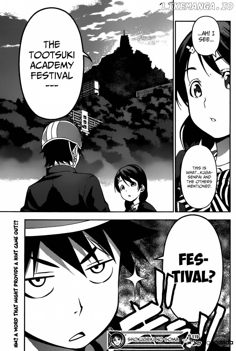 Shokugeki no Soma chapter 119 - page 19