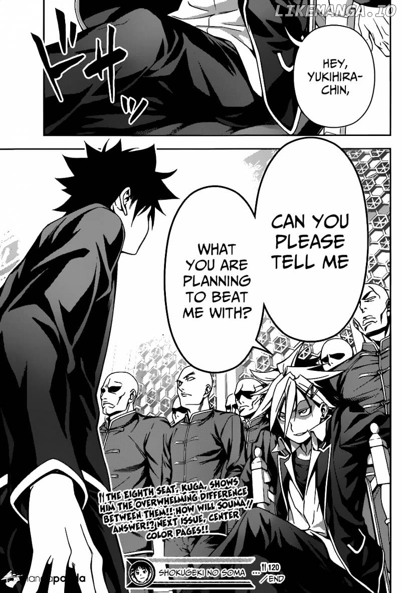Shokugeki no Soma chapter 120 - page 19
