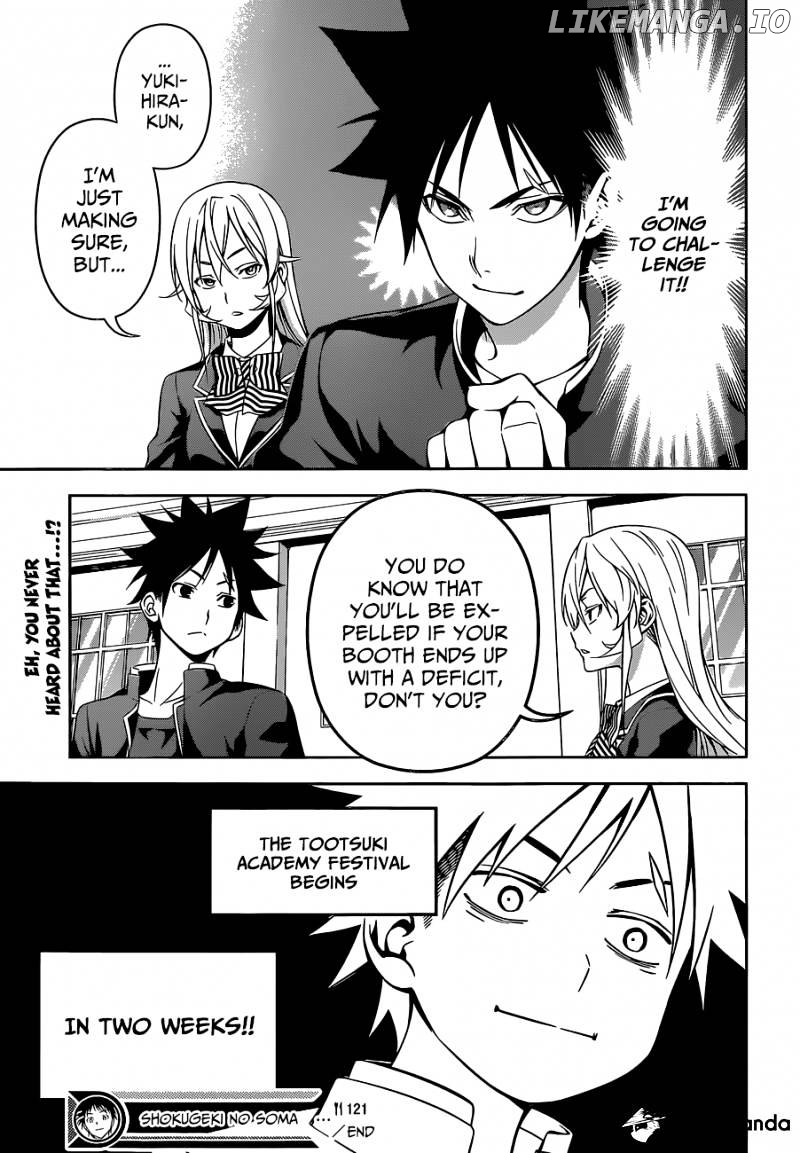 Shokugeki no Soma chapter 121 - page 23