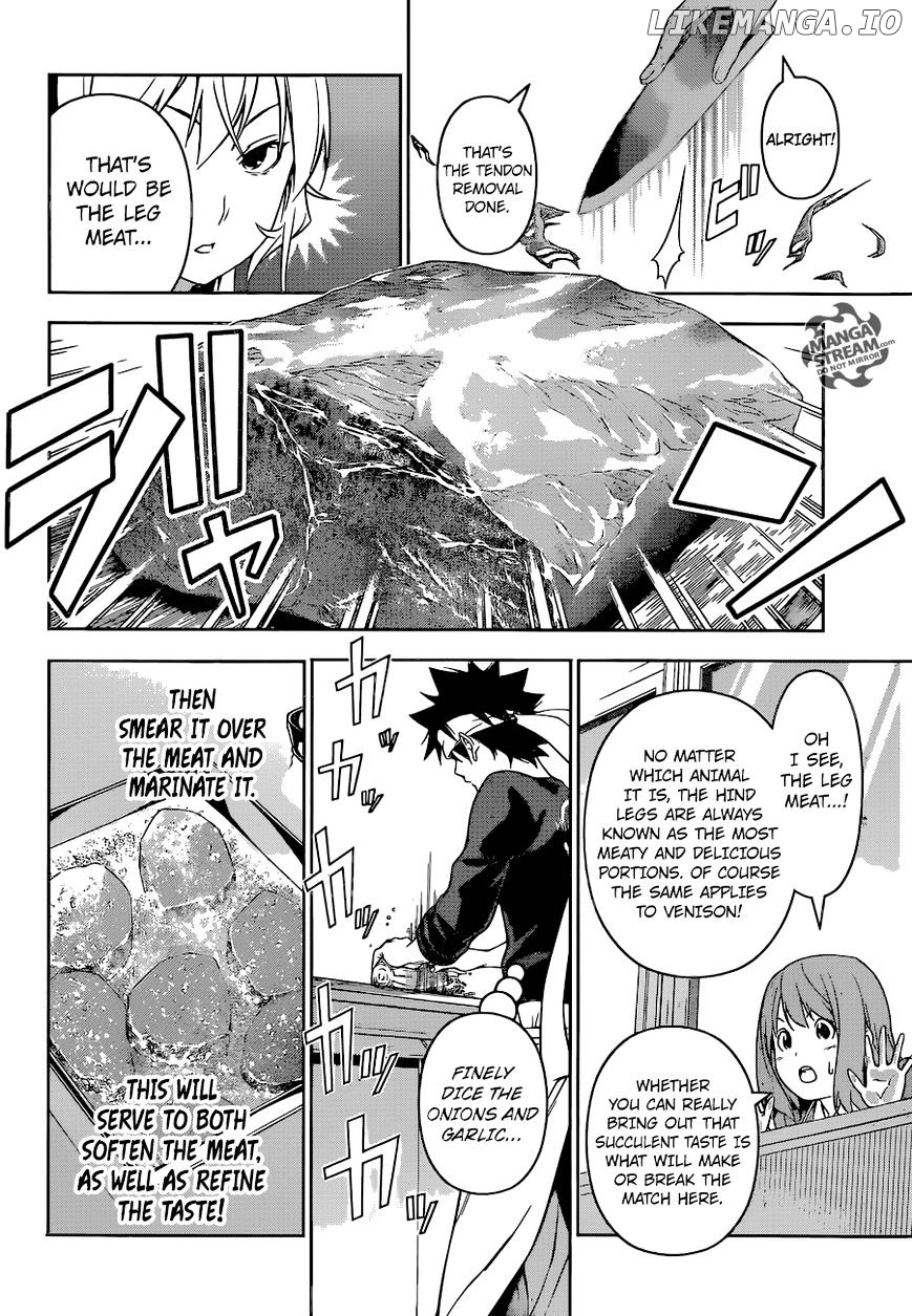 Shokugeki no Soma chapter 164 - page 4