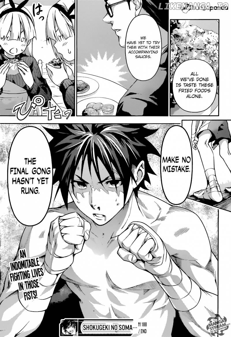 Shokugeki no Soma chapter 188 - page 19