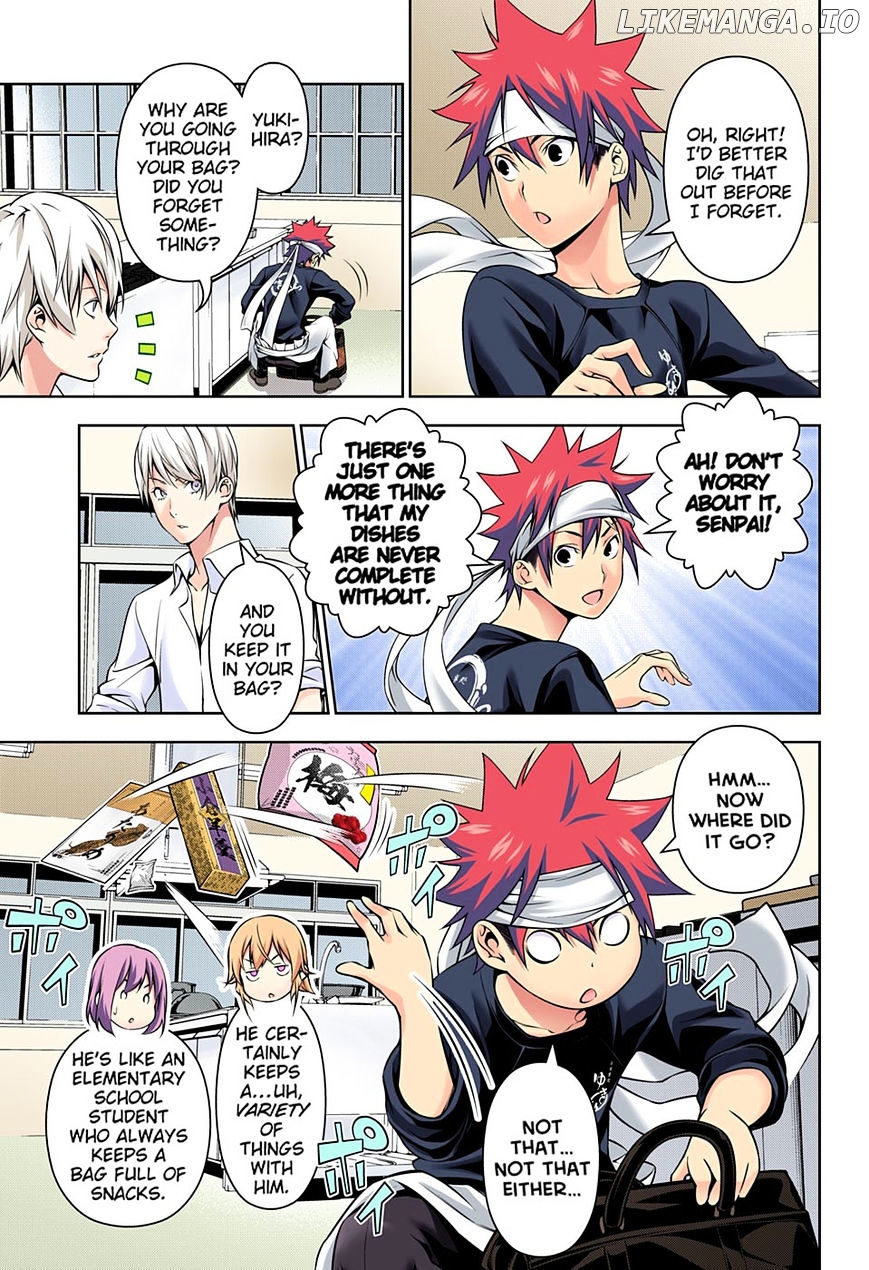 Shokugeki no Soma chapter 164.1 - page 5