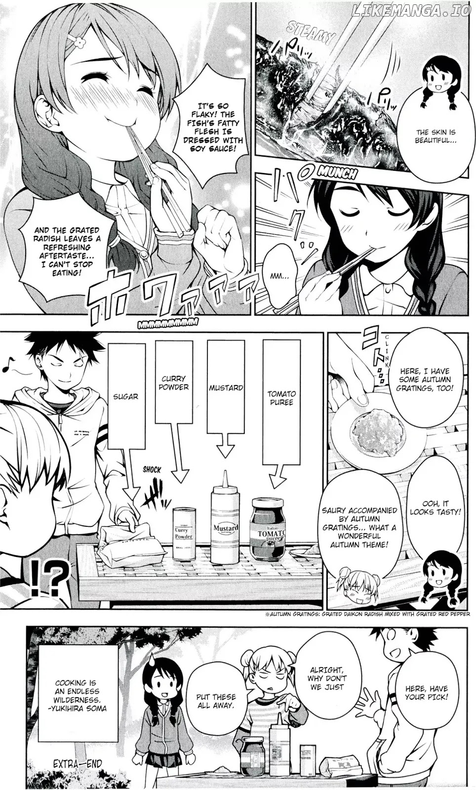 Shokugeki no Soma chapter 39.5 - page 11