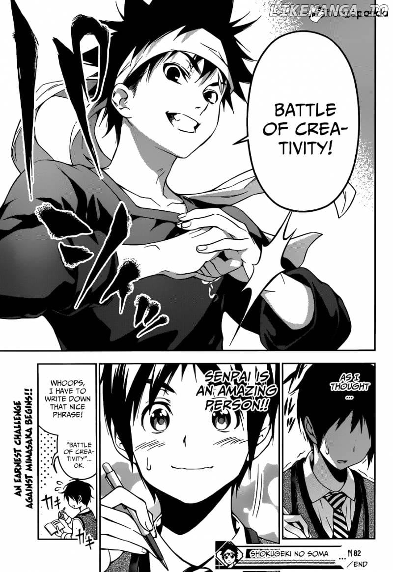 Shokugeki no Soma chapter 82 - page 20