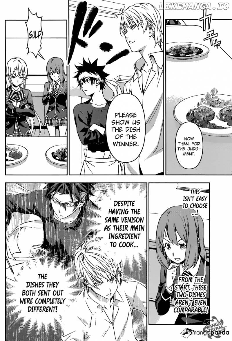Shokugeki no Soma chapter 165 - page 17