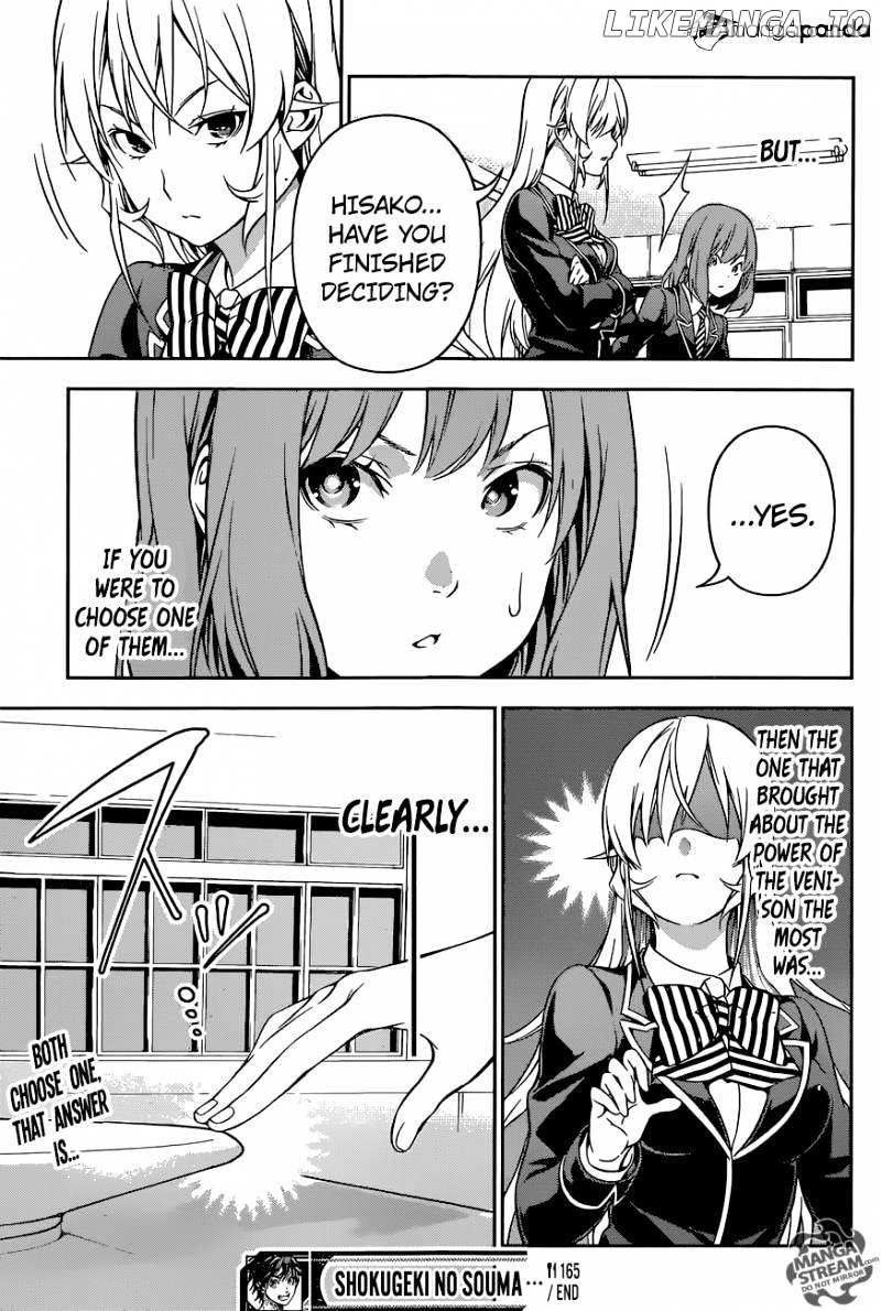 Shokugeki no Soma chapter 165 - page 18