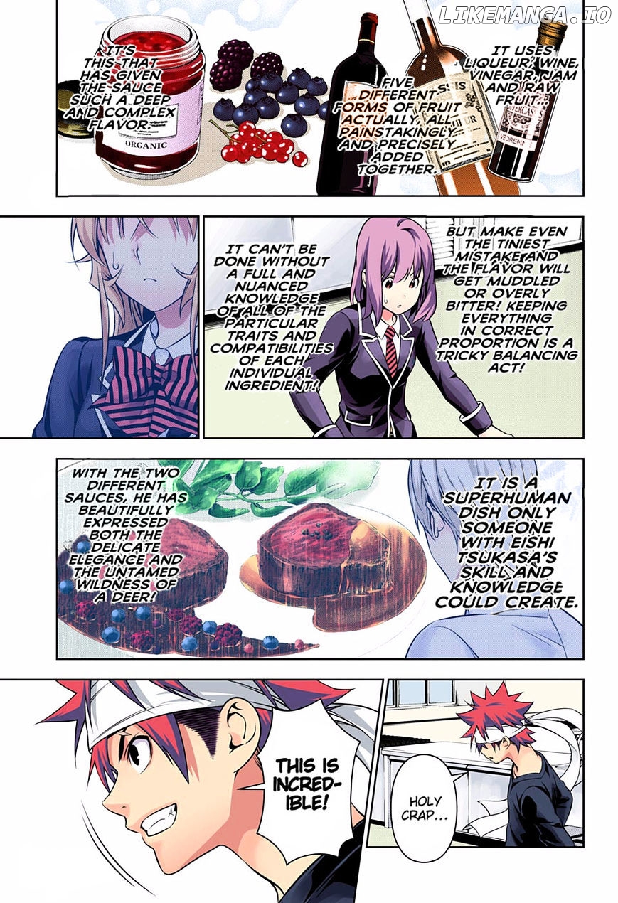 Shokugeki no Soma chapter 165.1 - page 17