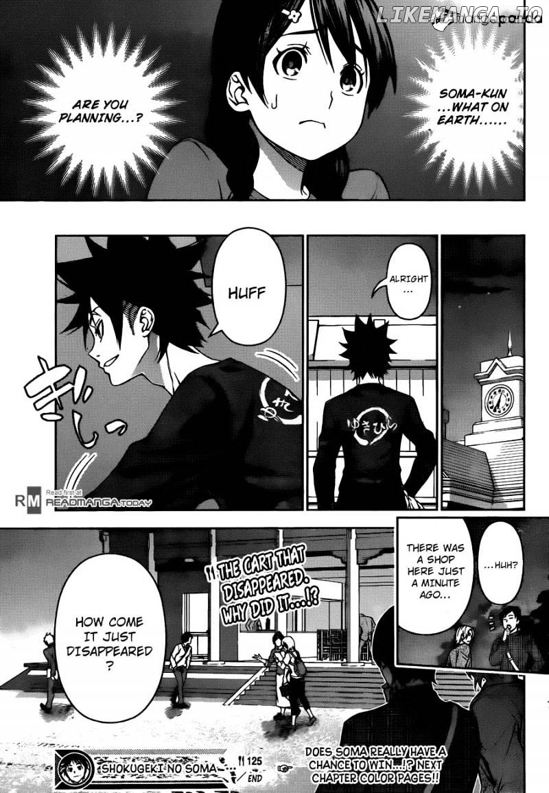 Shokugeki no Soma chapter 125 - page 18