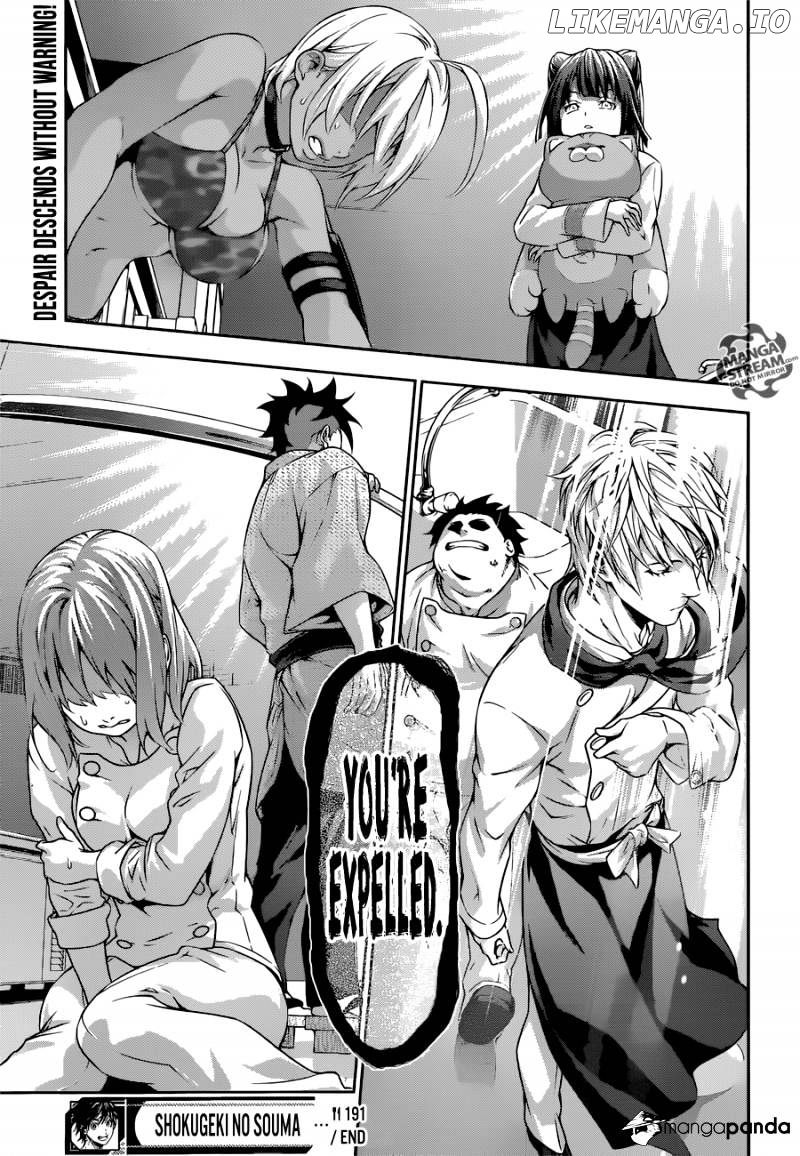Shokugeki no Soma chapter 191 - page 20