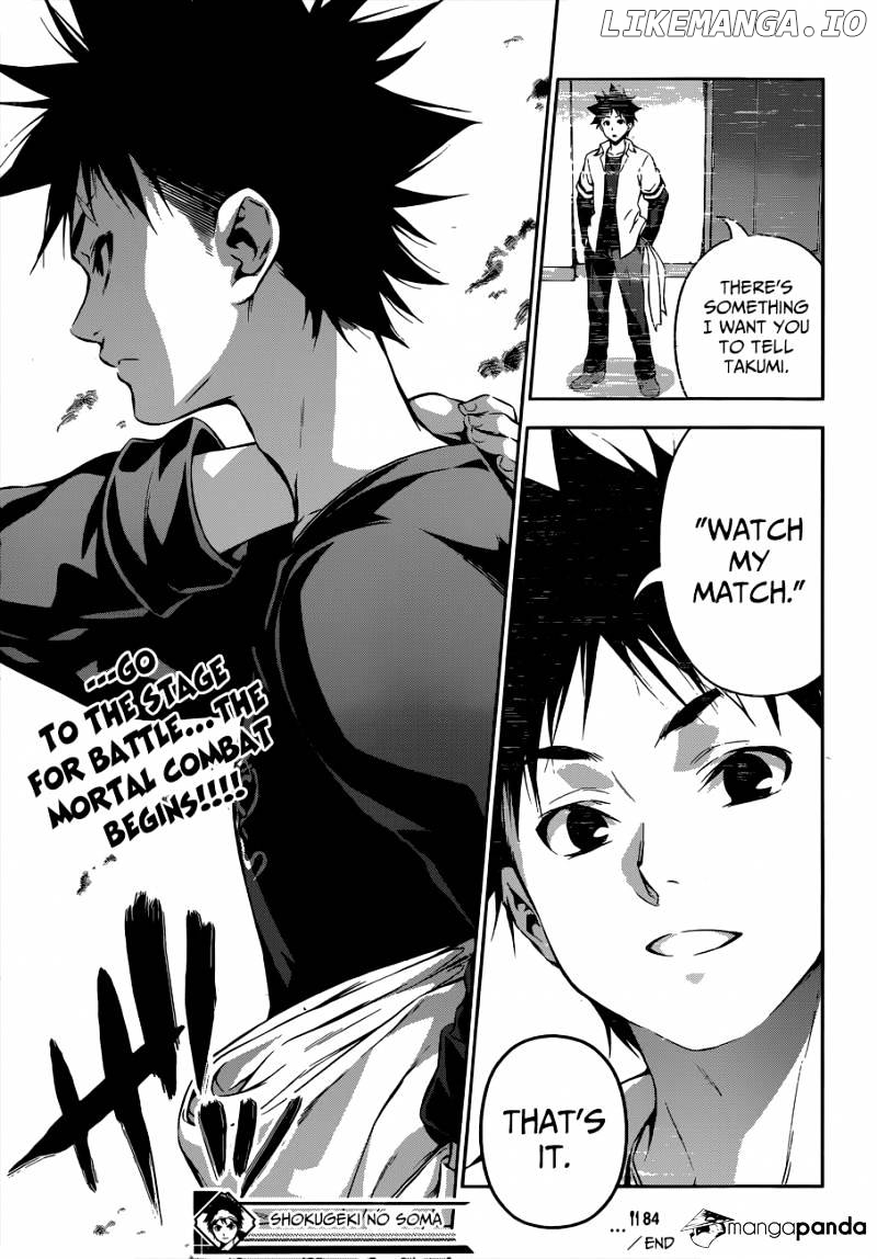 Shokugeki no Soma chapter 84 - page 21