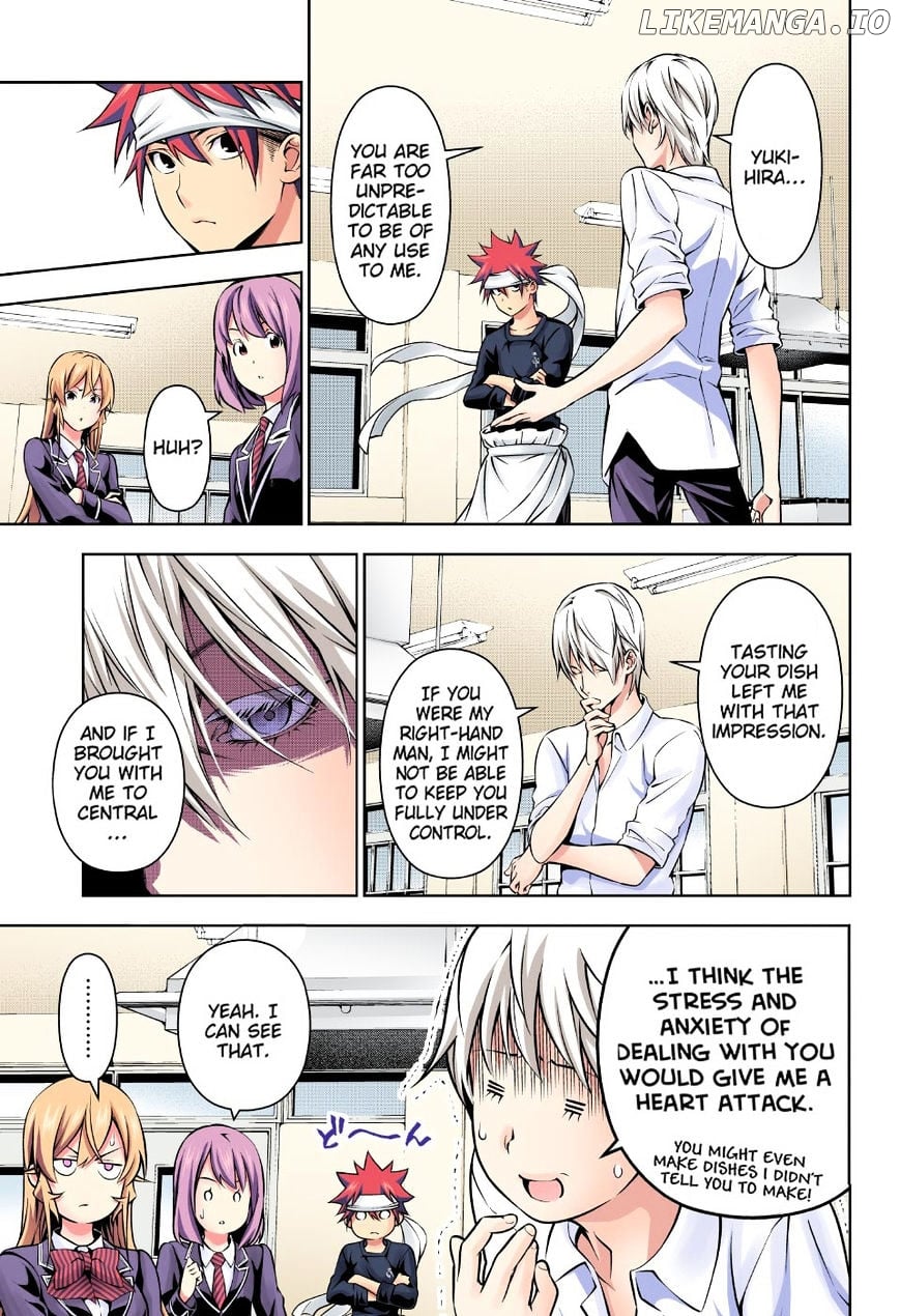 Shokugeki no Soma chapter 166.1 - page 6