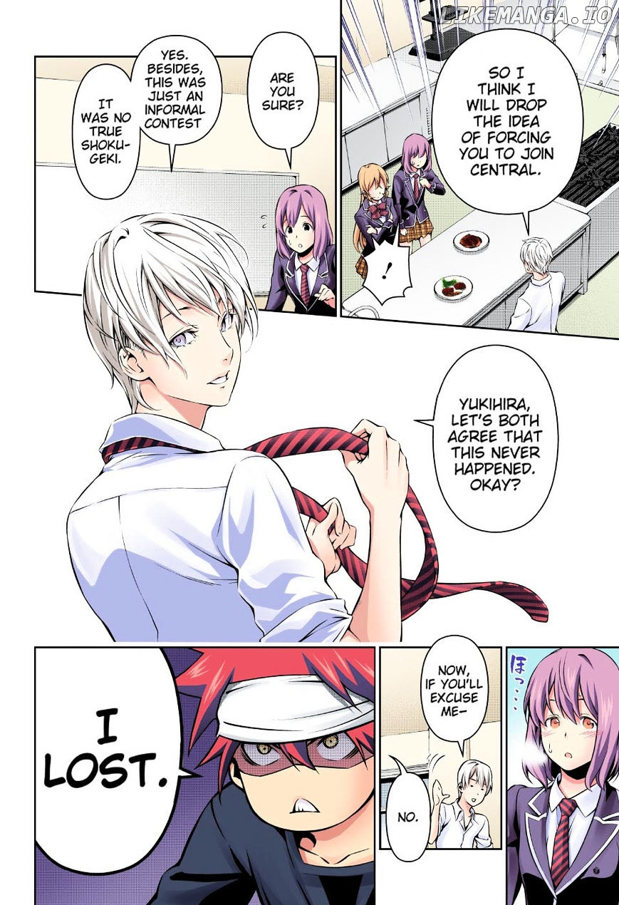 Shokugeki no Soma chapter 166.1 - page 7